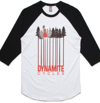 Dynamite Tree Logo - 3/4 Tee