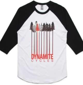 Dynamite Tree Logo 3 4 Tee Dynamite Cycles Buninyong